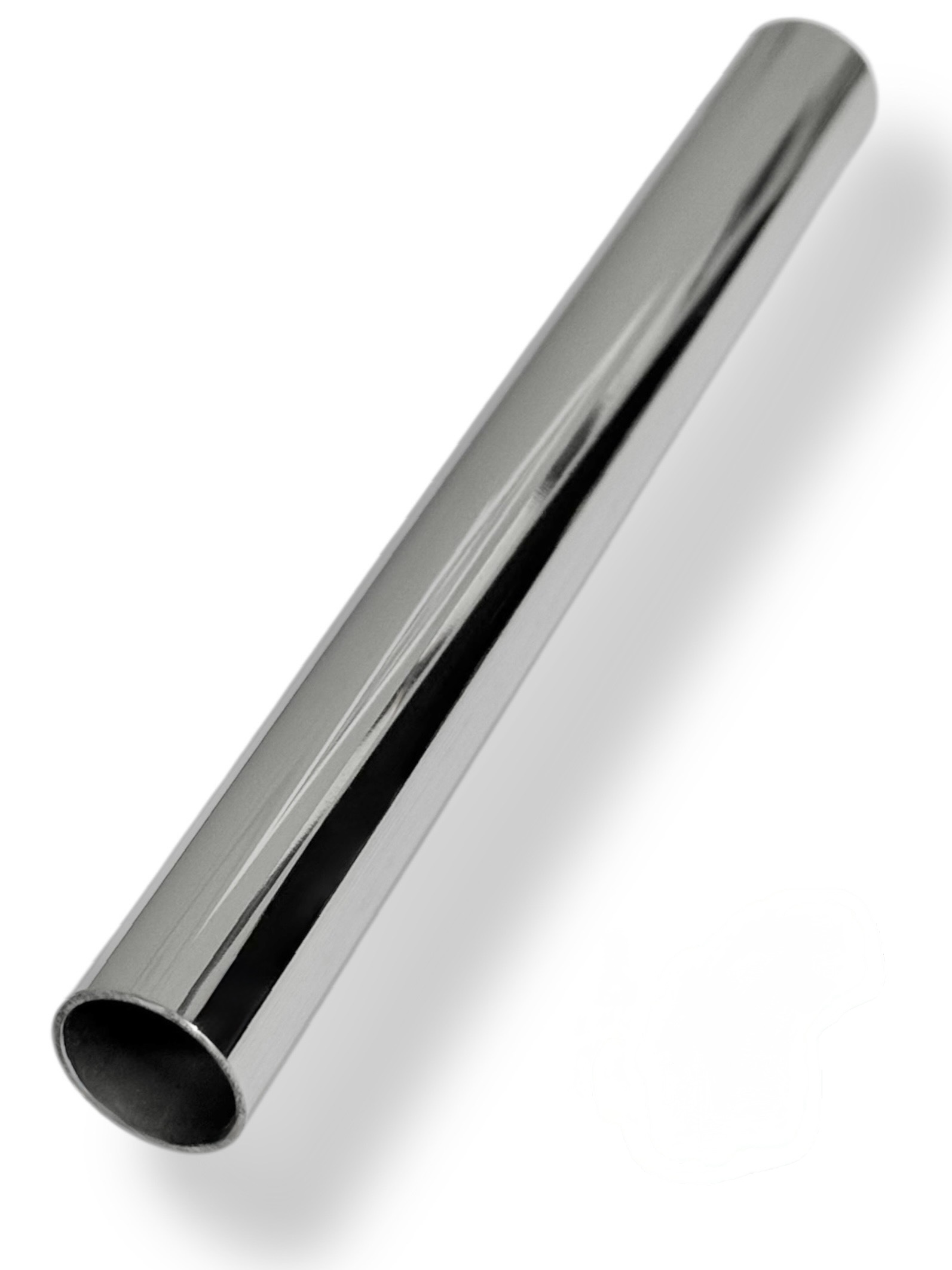 Труба круглая AISI 201, Ø16.0x1.5x6000 мм, ASTM A554, ЗЕРКАЛО GRIT 600 